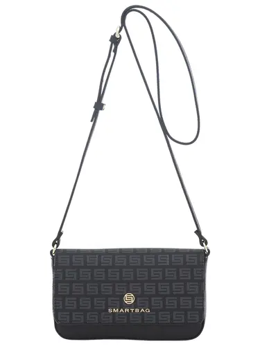 Bolsa Transversal Milano Preto Pequena 87001.25