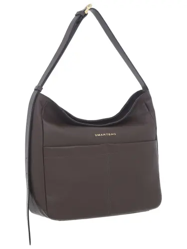 Bolsa Hobo Couro Chocolate Grande 78051.25