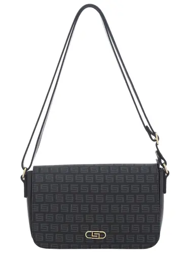 Bolsa Transversal Milano Preto Pequena 87018.25