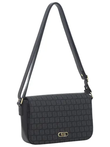 Bolsa Transversal Milano Preto Pequena 87018.25