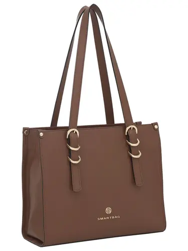 Bolsa Tiracolo Couro Canela Media 78036.25