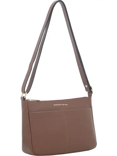 Bolsa Tranversal Couro Canela - 78083.25
