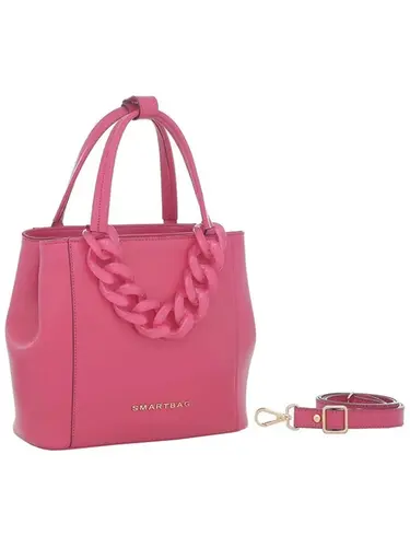 Bolsa Alca de Mao Smartbag Couro Orquidea - 73058.23