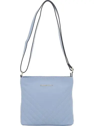 Bolsa Transversal Smartbag Couro Preto - 73248.23