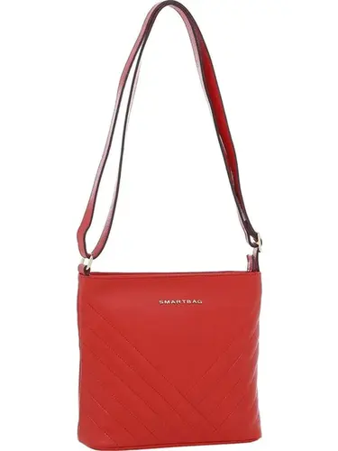 Bolsa Transversal Smartbag Couro Scarlet - 73248.23