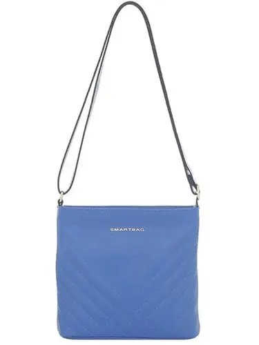 Bolsa Transversal Smartbag Couro Safira - 73248.23