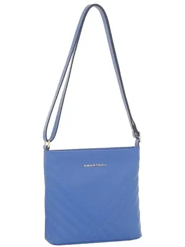 Bolsa Transversal Smartbag Couro Safira - 73248.23