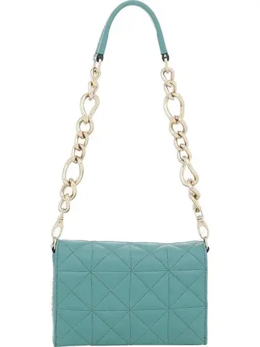 Bolsa Tiracolo Smartbag Couro Esmeralda - 73062.23