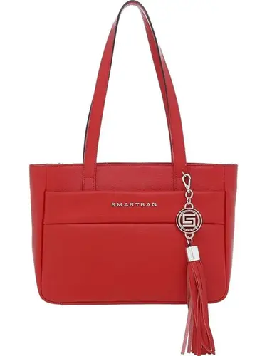 Bolsa Tiracolo Smartbag Couro Vermelho - 75017.24