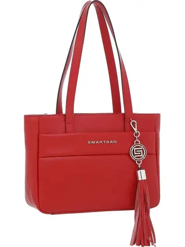 Bolsa Tiracolo Smartbag Couro Vermelho - 75017.24