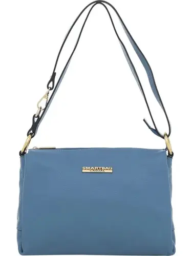 Bolsa Tiracolo Smartbag Couro Petroleo - 74210.23