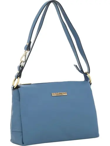 Bolsa Tiracolo Smartbag Couro Petroleo - 74210.23