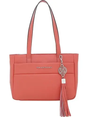 Bolsa Tiracolo Smartbag Couro Goiaba - 75017.24