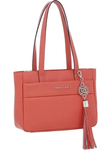 Bolsa Tiracolo Smartbag Couro Goiaba - 75017.24