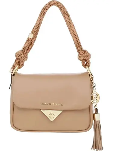 Bolsa Tiracolo Smartbag Couro Camel - 75046.24
