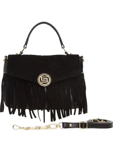 Bolsa Alca de Mao Smartbag Camurca Preto - 76050.24