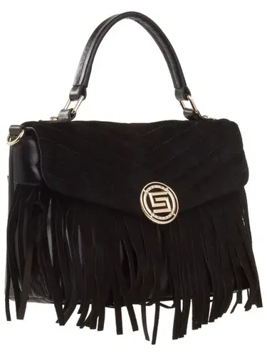 Bolsa Alca de Mao Smartbag Camurca Preto - 76050.24