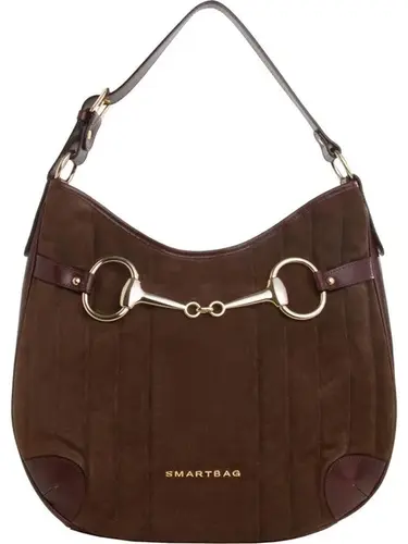 Bolsa Tiracolo Smartbag Couro Chocolate - 76048.24