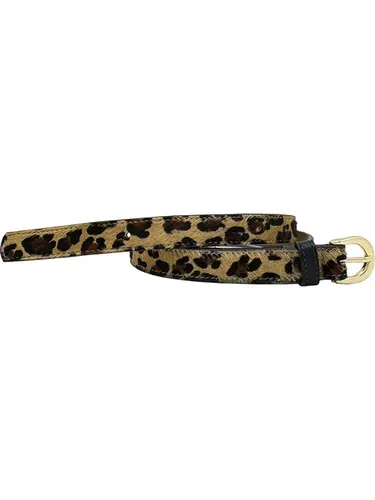Cinto Couro Pelo Leopardo - 78402.25