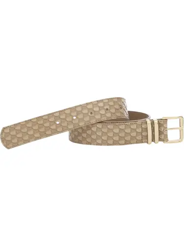 Cinto Couro Vaqueta Drops Blush - 78409.25