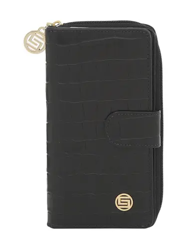 Carteira Croco Preto - 78375.25