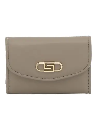 Carteira Couro Taupe - 78395.25