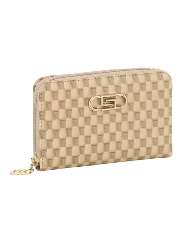 Carteira Couro Vaqueta Drops Blush - 78390.25