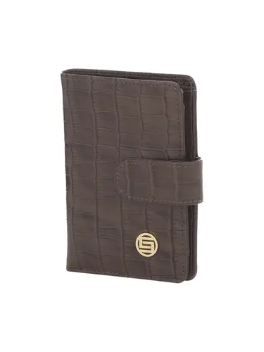 Carteira Croco Chocolate  - 78374.25