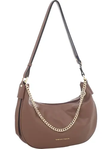 Bolsa Transversal Couro Canela Media 78069.25