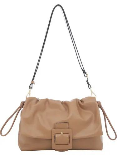 Bolsa Transversal Couro Caramelo Pequena 78080.25