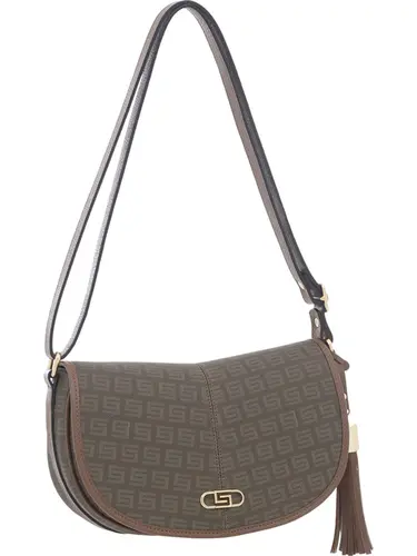 Bolsa Transversal Milano Caqui/Canela Pequena 87020.25
