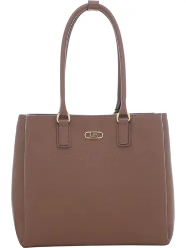 Bolsa Tiracolo Couro Canela Media 78075.25