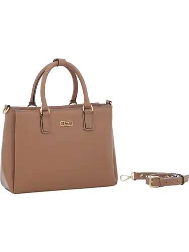 Bolsa de Mao Couro Mocha Mousse Media  78074.25