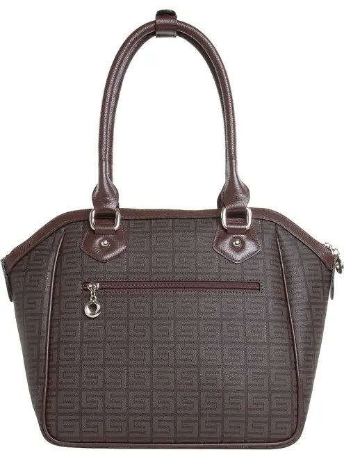 バッグ mao Bolsa Alça de mão Smartbag Veneza Chocolate - 85028.25 - Bolsa