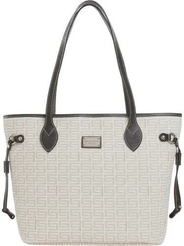 Bolsa Tiracolo Smartbag Veneza Creme/Preto 85009.25
