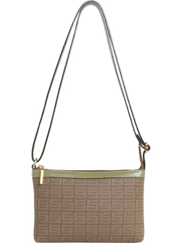 Bolsa Transversal Smartbag Veneza Caqui - Oliva - 85014.25