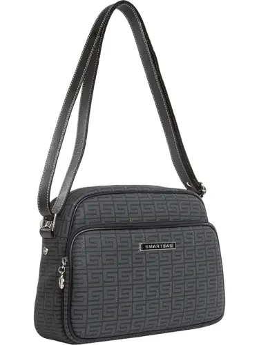 Bolsa Transversal Smartbag Veneza Preto - 85012.25