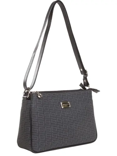 Bolsa Transversal Smartbag Veneza Preto - 85015.25