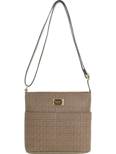 Bolsa Transversal Smartbag Veneza Caqui - Oliva - 85016.25