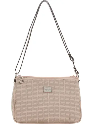 Bolsa Transversal Smartbag Veneza Nude - Bege - 85015.25