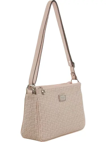 Bolsa Transversal Smartbag Veneza Nude - Bege - 85015.25