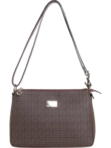 Bolsa Transversal Smartbag Veneza Chocolate - 85015.25