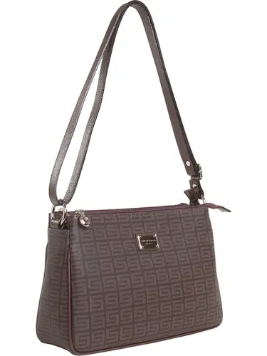 Bolsa Transversal Smartbag Veneza Chocolate - 85015.25
