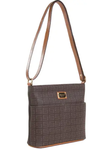 Bolsa Transversal Smartbag Veneza Chocolate - Caramelo - 85016.25