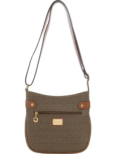 Bolsa Transversal Smartbag Veneza Caqui/Avela 85018.25