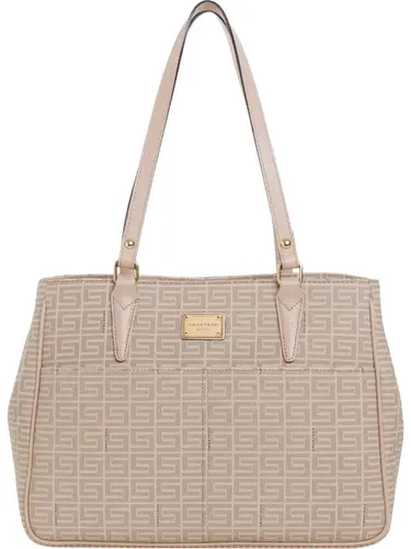 Bolsa Tiracolo Smartbag Veneza Nude/Bege Grande 85022.25