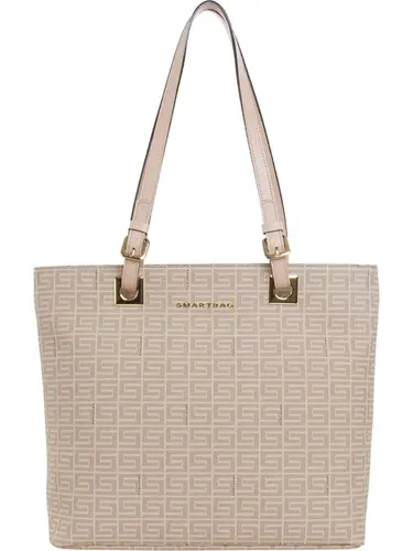 Bolsa Tiracolo Smartbag Veneza Nude/Bege Grande 85021.25