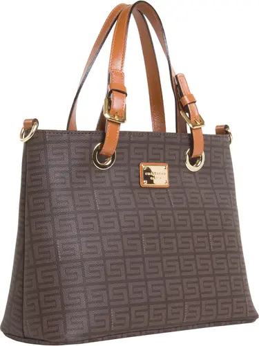 Bolsa Transversal Smartbag Veneza Chocolate/Caramelo 85019.25