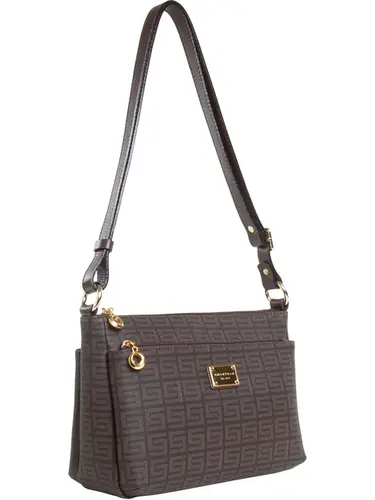 Bolsa Transversal Smartbag Veneza Chocolate Medio 85024.25