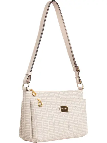 Bolsa Transversal Smartbag Veneza Nude/Bege Medio 85024.25